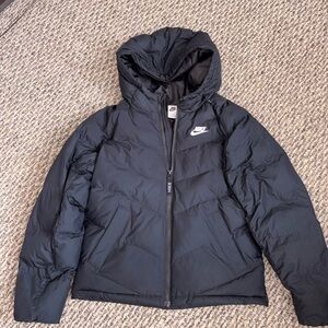 Nike Charcoal Puffer Jacket